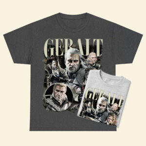 Geralt of Rivia The Witcher Game Shirt