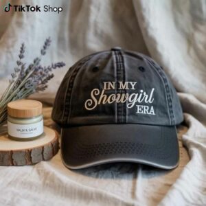 In My Showgirl Era Embroidered Washed Hat