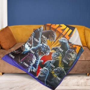 Godzilla Movies Blanket