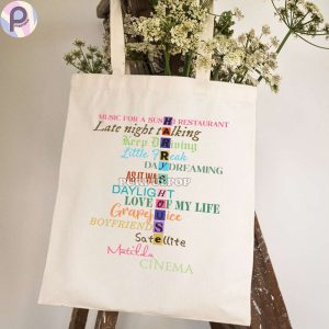 Harry’s House Album Crosswords Tote Bag