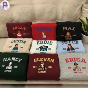 Stranger Things Characters Name One Last Adventure Shirt