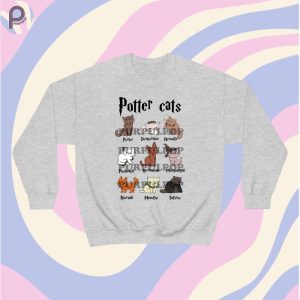 Harry Potter Cats Sweatshirt Hoodie