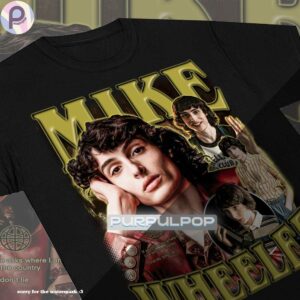 Mike Wheeler Stranger Things Retro Shirt