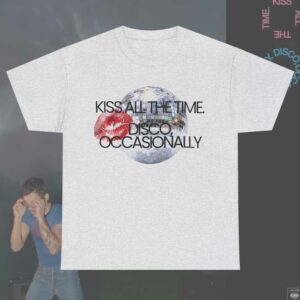 Kiss All the Time. Disco, Occasionally Album Shirt