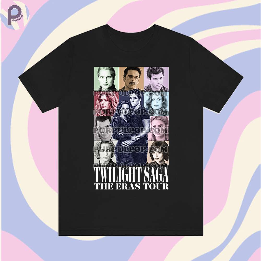 Twilight Saga Eras Tour Shirt - Purpul Pop