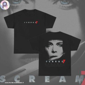 Scream 7 Horror Movies Ghost Face Shirt