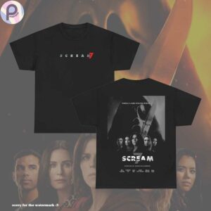 Scream 7 Horror Movies Ghost Face Shirt