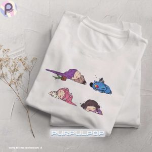 Huntrix and Derpy Tiger Kpop Demon Hunters Shirt