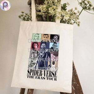 Spiderverse The Eras Tour Tote Bag