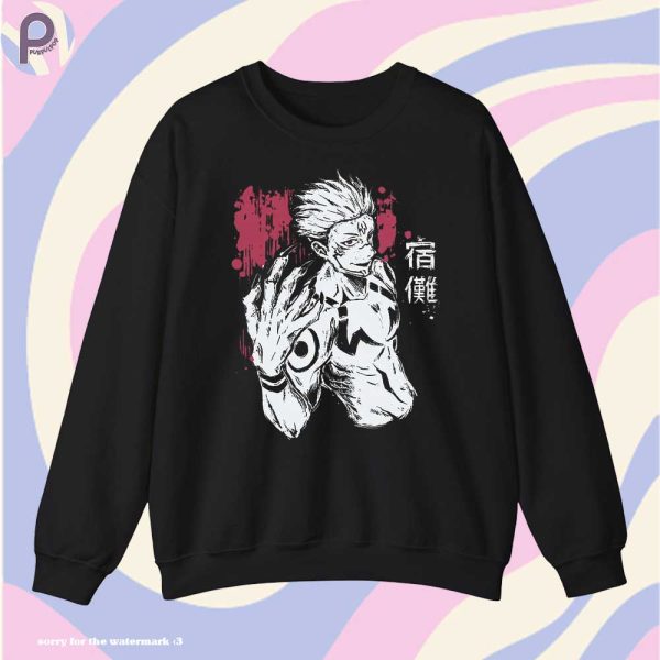 Power of Sukuna JJK Anime Shirt