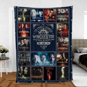 Winchester Brothers Supernatural Blanket