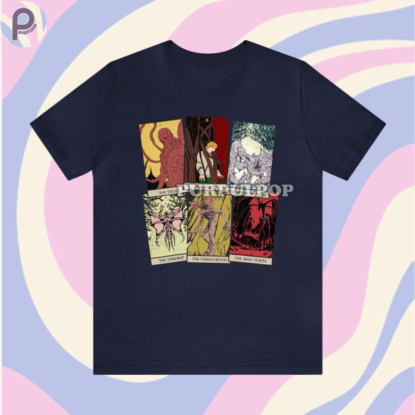 Stranger Things Monster Tarot Cards Shirt