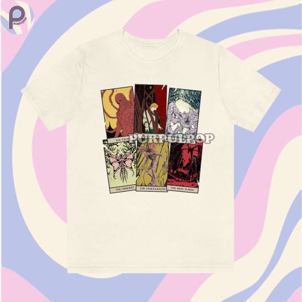 Stranger Things Monster Tarot Cards Shirt