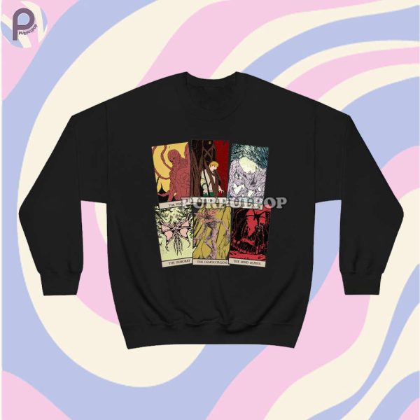 Stranger Things Monster Tarot Cards Sweatshirt Hoodie