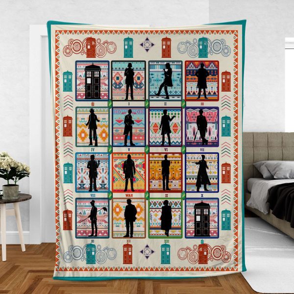 Dr Who Movies Blanket