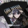 Comfort Colors Demon Slayer Chibi Cat Version Hashira Cute Shirt