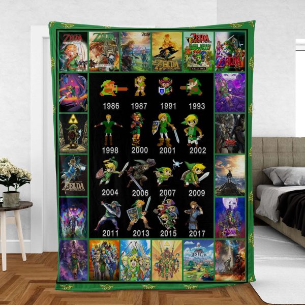 The Legend Of Zelda Blanket