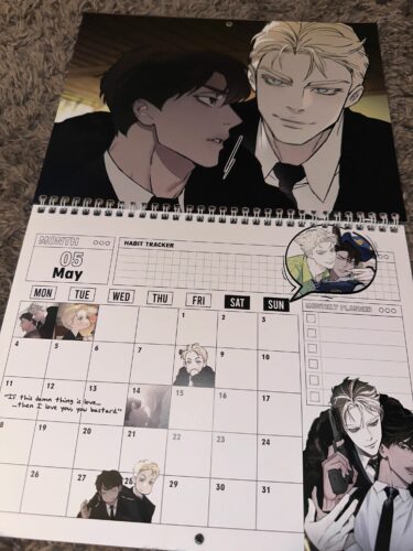 Manhwa Novel Couple 2026 Season Greeting Calendar photo review