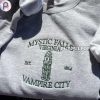 Hello Brother Vampire Diaries Embroidered Shirt