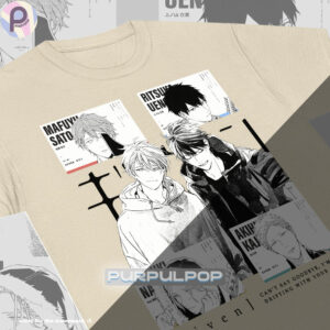 Given Ritsuka Mafuyu Haruki Akihiko Manga Shirt