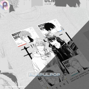 Given Ritsuka Mafuyu Haruki Akihiko Manga Shirt