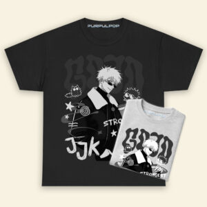 Gojo Satoru Grey Tone Jujutsu Kaisen Shirt