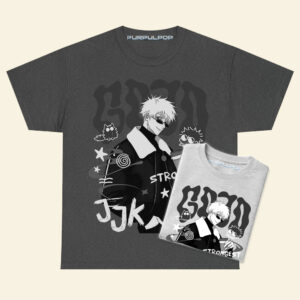 Gojo Satoru Grey Tone Jujutsu Kaisen Shirt
