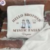 Mystic Fall Vampire Diaries Embroidered Shirt
