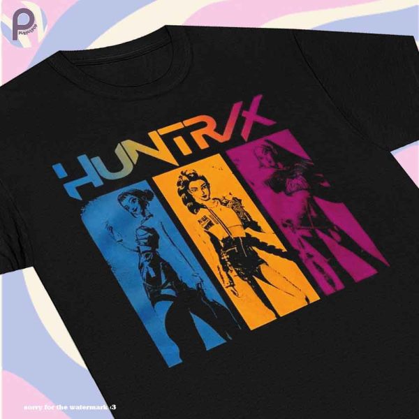 Huntrix Girl Group Rumi Zoey Mira Kpop Demon Hunters Shirt