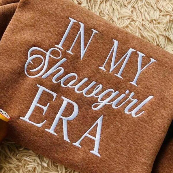 In My Showgirl Era TS12 Embroidered Shirt