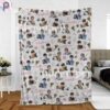 Love and Deepspace Icon Fleece Blanket