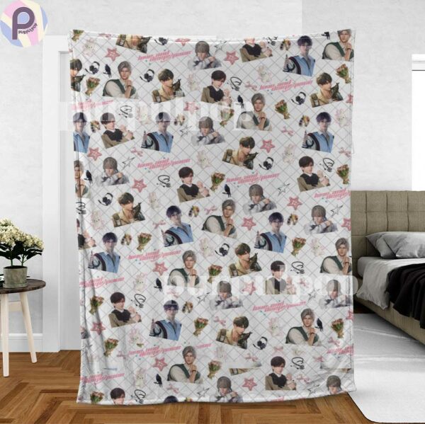 Love and Deepspace Icon Fleece Blanket