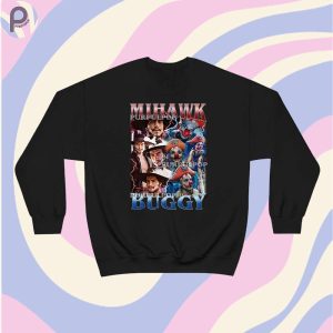 Mihawk and Buggy Sweatshirt Hoodie