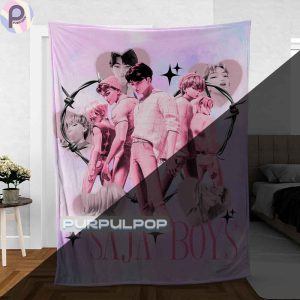 Saja Boys Kpop Demon Hunters Blanket