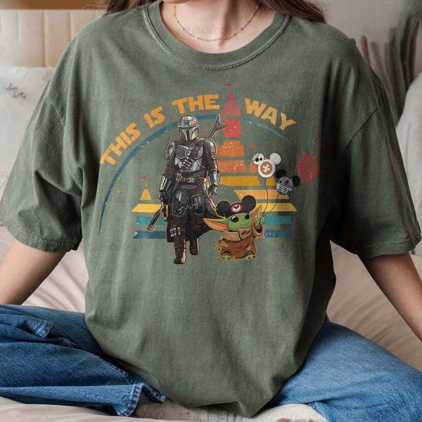 Comfort Colors This Is The Way Star Wars Shirt