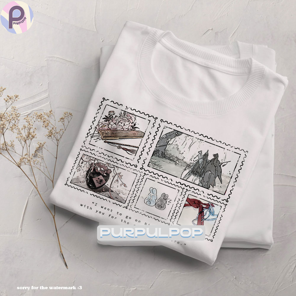 Lan Wangji Wei Wuxian MDZS Shirt Lan Wangji Wei Wuxian MDZS Shirt
