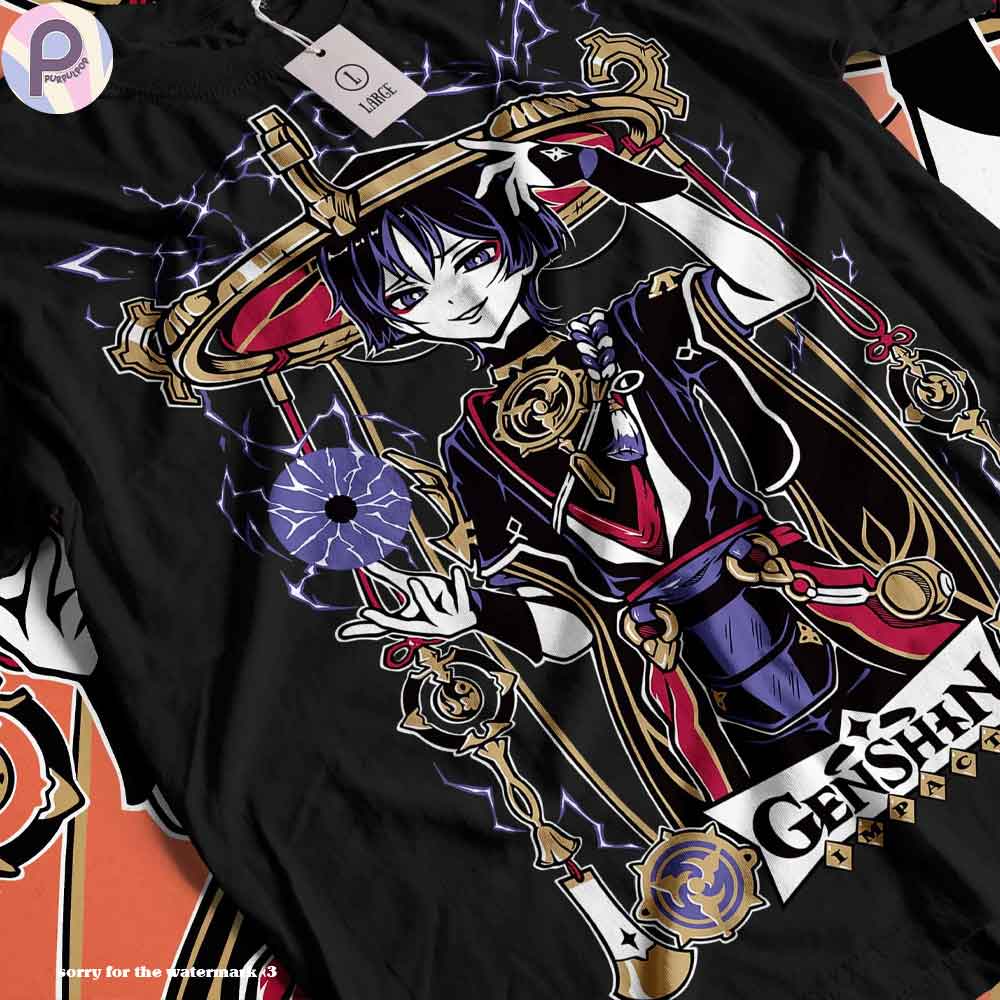 Wanderer Genshin Impact Anemo Japan Gaming Shirt Wanderer Genshin Impact Anemo Japan Gaming Shirt