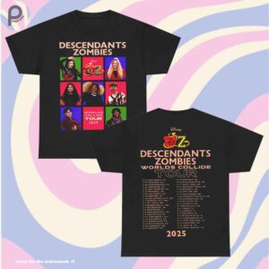 Descendants Zombies World Tour Summer Fes 2025 Shirt