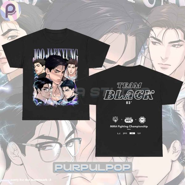 Joo Jaekyung Team Black Jinx Manhwa BL Shirt