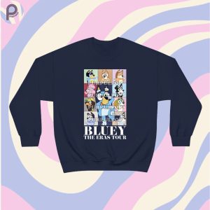 Bluey Eras Tour Sweatshirt Hoodie