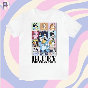 Bluey Eras Tour Shirt