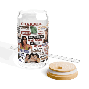 Charmed Witches Movie Glass Can