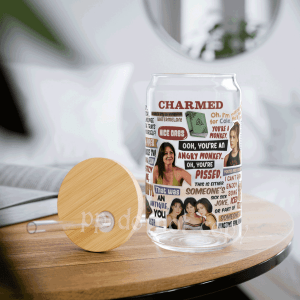 Charmed Witches Movie Glass Can