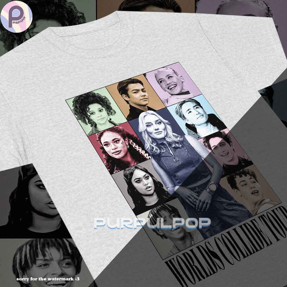 World Collide Tour Zombies 4 Character Shirt World Collide Tour Zombies 4 Character Shirt