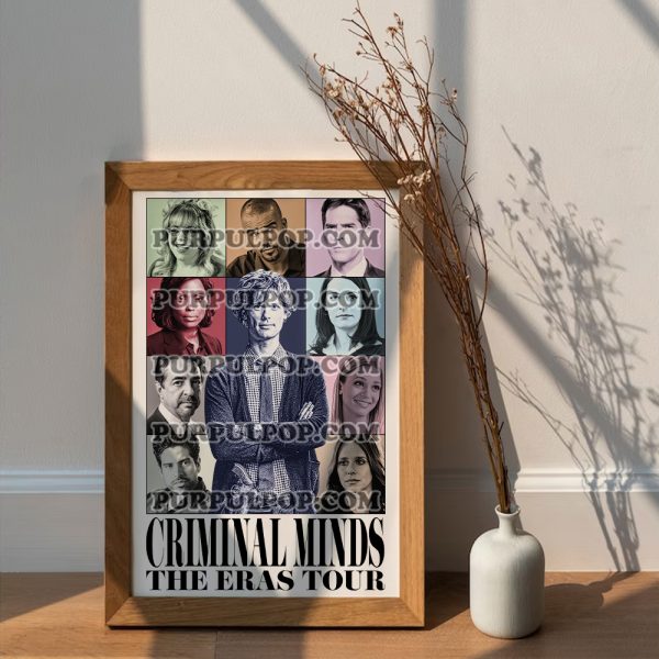 Criminal Minds Eras Tour Poster