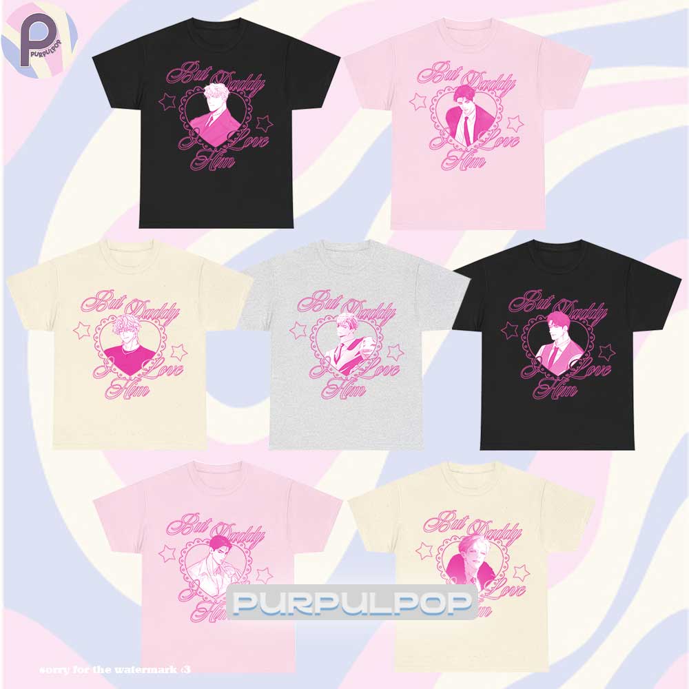 But Daddy I Love Him Manhwa BL Pink Version Shirt But Daddy I Love Him Manhwa BL Pink Version Shirt