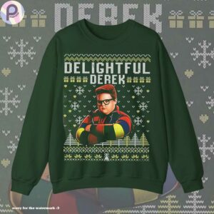 Delightful Derek Stranger Things Chistmas Shirt