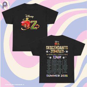 Descendants Zombies Worlds Collide Tour Shirt