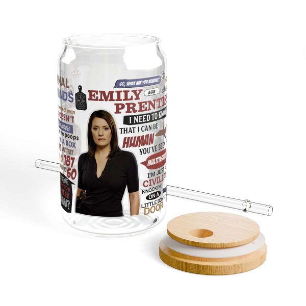 Emily Prentiss Criminal Minds Glass Can