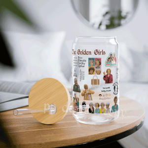 Golden Girls Glass Can 90s Movies Gift